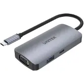 UNITEK P5 Trio USB 3.2 Gen 1 (3.1 Gen 1) Type-C Grijs