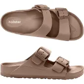 Holster Sundreamer vegan slides podologisch goedgekeurd slipper naturel