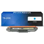 PrintAbout Toner TN-243C Cyaan geschikt voor Brother