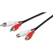 Goobay Tulp verlengkabel | V ↔ M | | 1.5 meter (Stereo)