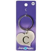 Paper Dreams Sleutelhanger metal C (rvs)