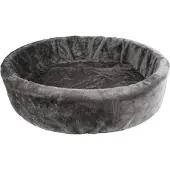 Petcomfort katten / hondenmand bont grijs (56X50X15 CM)