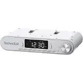 Technisat VIOLA Keukenradio - onderbouw, FM-radio met Bluetooth | LED-display, werkverlichting, timer, wekfunctie, handsfree-functie en 5 W luidspreker