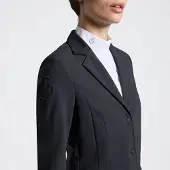 Cavalleria Toscana Dames GP Wedstrijdjas Met Rits XS Charcoal