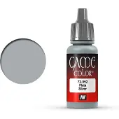 Vallejo Hobbyverf Acrylverf - 72052 Game Color - Silver - Acryl - Verf flesje - 18 ml