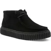 Clarks Veterschoen 'Torhill Hi' zwart