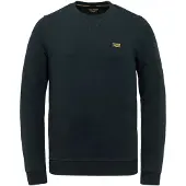PME Legend Classic Fit Sweatshirt ronde halsblauw, Effen
