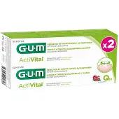 Gum Activital Q10 Tandpasta Set van 2 x 75 ml