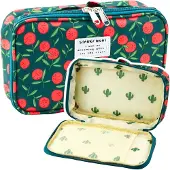 Lean Etui Organizer Cosmetische Tas Kersen Groen 22,5 cm