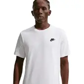 Nike Shirt 'Club' zwart / wit