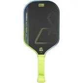 Joola Perseus Heat Vision 16 mm Pickleball Paddle - Getextureerde koolstofvezel oppervlak voor spin - SK-film voor verminderde trillingen - USAP Goedgekeurd - NFC-chip ingeschakeld