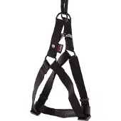 Martin instap tuig voor hond nylon zwart 70-90x2,5 cm