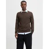 Jack & Jones Trui 'JJEEMIL' chocoladebruin