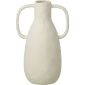 J-Line vaas Jodi steengoed small - gebroken wit - 34 x 15 x 21 cm