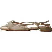 Super Mode Slingpumps 'Pumps mit Riemchen von R and BE' goud