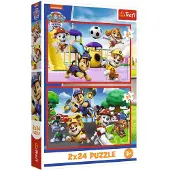 Trefl Puzzel - 2x24 - Hondenspeeldag - Paw Patrol 34434