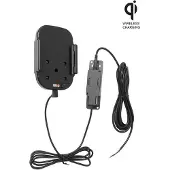 Brodit houder geschikt voor Apple iPhone 12 Qi Wireless Actieve houder met vaste voeding