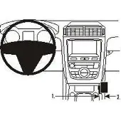 Brodit ProClip houder geschikt voor Jaguar XK-Serie 2007-2015 Console mount