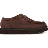 Clarks Originals Meare Wallabee Suède Heren Donkerbruine Veterschoenen