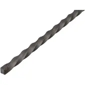 Alberts 432492 vierkante stang | gedraaid | staal | 1000 x 12 x 12 mm