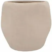 Daan Kromhout Lisboa organische bloempot voor binnen 30X30X26CM zand