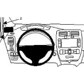 Brodit ProClip houder geschikt voor Nissan Leaf 2011-2017 Left mount
