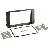 ACV 2-DIN autoradio facia - - Kia Rio (YB) - 02/2017-04/2023 - Zwart - Autoradio DIN installatie