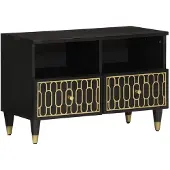 vidaXL Tv-meubel 70x33x46 cm massief mangohout