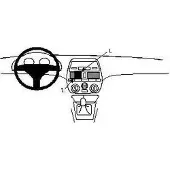 Brodit ProClip houder geschikt voor Fiat Brava 1995-2002 / Bravo 1996-2007 / Marea 1997-2007 Center mount