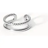 Purelei Ring 'Mau' zilver
