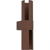 Eglo Wandlamp buiten Montelauro, bruin / roest, Aluminium, Modern, Wandlamp buiten