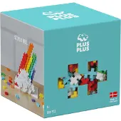Plus plus Basic Regenboog 600 delige bouwset - 3976 - Bouwspeelgoed - Constructiespeelgoed - Set met bouwstenen - Vanaf 5 jaar