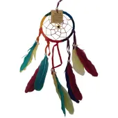 Ruben Robijn Dromenvanger Rainbow leer 11cm
