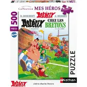 Nathan Puzzel Asterix chez les Bretons 500 stukjes
