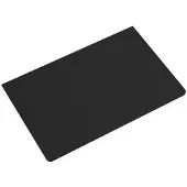 Saniclass Tops Topblad - 60x1.2x46cm - afgeronde hoeken - mat zwart
