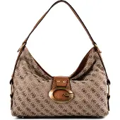 GUESS Schoudertas cognac / mokka / donkerbruin