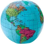 Learning Resources Opblaasbare 12 inch Globe - Leeftijd 6+ Aarde Globe, Geografie voor Kinderen