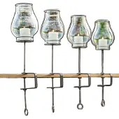 Loberon Windlicht set van 4 Calindra
