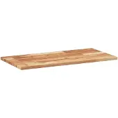 vidaXL Wandschap zwevend olieafwerking 60x40x4 cm massief acaciahout