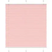 vidaXL Plissé rolgordijn 120x200cm stofbreedte 119,4cm polyester roze
