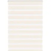 vidaXL Zebra rolgordijn 95x200 cm stofbreedte 90,9 cm marmerbeige