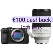 Sony A7C II systeemcamera Zwart + 70-200mm f/4.0 G II