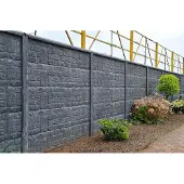 Intergard Beton schutting Brickstone enkelzijdig 200x193cm