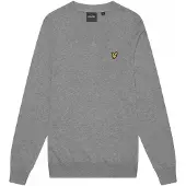 Lyle & Scott Katoenen Merino Heren V-hals Trui