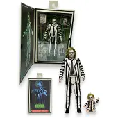 NECA Beetlejuice 7-schaal Ultimate Gestreepte Pak Actionfiguur 18 Cm