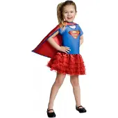 Vegaoo Supergirl pak voor meisjes - Kinderkostuums - 98/104