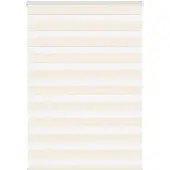 vidaXL Zebra rolgordijn 120x200 cm stofbreedte 115,9 cm marmerbeige