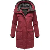 NAVAHOO Winterparka 'Eissturm 14' bordeaux