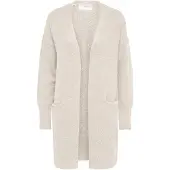 SELECTED WOMEN Gebreid vest 'Lulu' beige gemêleerd