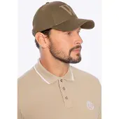 WITTCHEN - Unisex Baseball Cap - Grote W - Katoen - Khaki